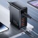 Сетевое зарядное устройство ESSAGER Grace 100W (2Type-C + 2USB) ECT2CA-QYB01-Z - Black. Фото 5 из 12