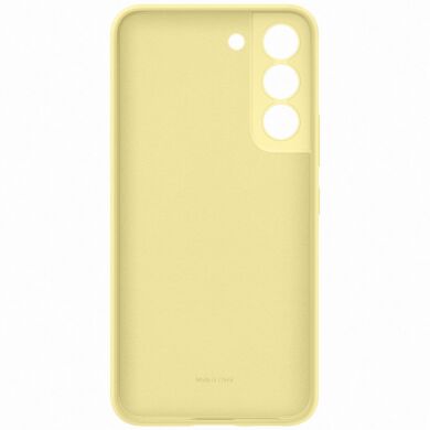 Чехол Silicone Cover для Samsung Galaxy S22 (S901) EF-PS901TYEGRU - Butter Yellow