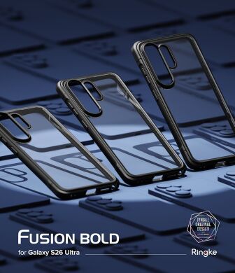 Захисний чохол Ringke Fusion Bold для Samsung Galaxy S26 Ultra (S948) 8800328814547 - Black