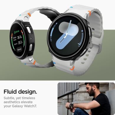 Захисний чохол Spigen (SGP) Liquid Air Case для Samsung Galaxy Watch 7 (44mm) - Matte Black