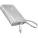 Внешний аккумулятор Baseus PicoGo 45W (10000mAh) + кабель Type-C (P10076803853-00) - Natural Titanium. Фото 3 из 23