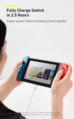 Кабель Baseus Superior Series USB to Type-C (100W, 1m) P10320102214-01 - White