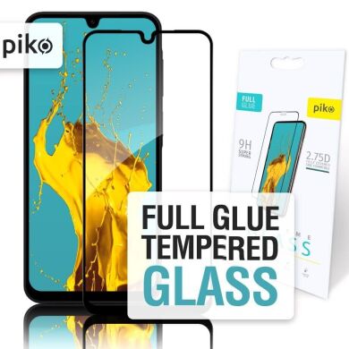 Защитное стекло Piko Full Glue для Samsung Galaxy A18 (A185) - Black