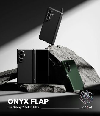 Захисний чохол Ringke Onyx Flap для Samsung Galaxy Fold 8 Ultra (8800380460430) - Black