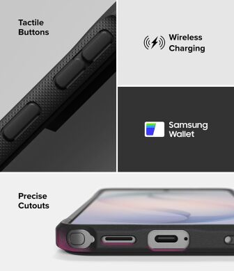Захисний чохол Ringke Fusion Bold для Samsung Galaxy S26 Ultra (S948) 8800328814547 - Black
