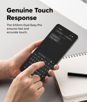 Комплект захисних плівок Ringke Dual Easy Pro для Samsung Galaxy Flip 7 (8800293855880)