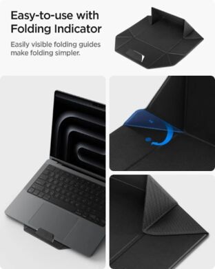 Підставка для ноутбуку Spigen Slim Fold Laptop Stand LD201-S9 (AMP11118) - Black