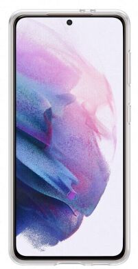 Силіконовий (TPU) чохол Clear Cover для Samsung Galaxy S21 (G991) EF-QG991TTEGRU - Transparency