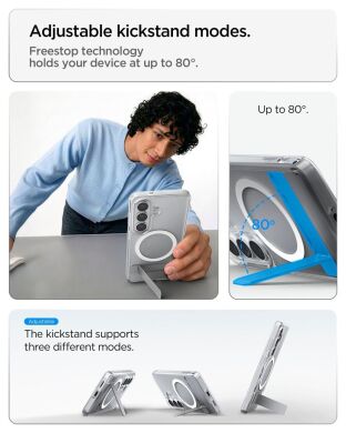 Защитный чехол Spigen Ultra Hybrid S (MagFit) для Samsung Galaxy S26 (S942) ACS11061 - Clear White