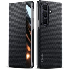 Защитный чехол SULADA Smart Window Case для Samsung Galaxy Fold 8 Ultra - Black