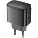 Сетевое зарядное устройство Hoco CS62A PD45W (2Type-C) - Black. Фото 2 из 8
