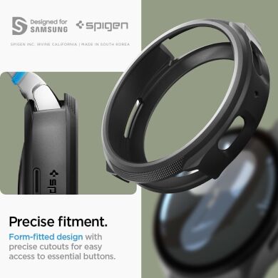 Захисний чохол Spigen (SGP) Liquid Air Case для Samsung Galaxy Watch 7 (44mm) - Matte Black