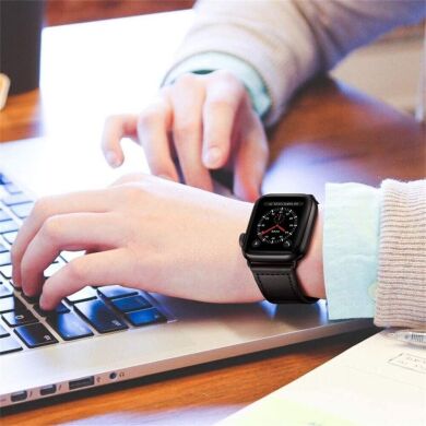 Ремешок Tech-Protect LEATHERFIT для Samsung Galaxy Watch Ultra (47mm) - Black