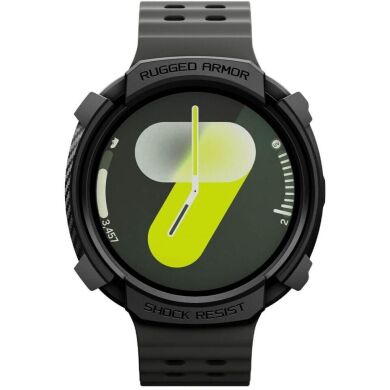 Защитный чехол Spigen (SGP) Rugged Armor (FW) для Samsung Galaxy Watch 8 (44mm) ACS10006 - Matte Black