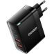 Сетевое зарядное устройство ESSAGER Grace 100W (2Type-C + 2USB) ECT2CA-QYB01-Z - Black. Фото 2 из 12