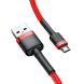 Кабель Baseus Cafule USB to MicroUSB (2.4A, 1m) CAMKLF-B09 - Red / Red. Фото 2 из 20