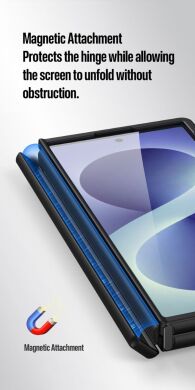 Защитный чехол Dux Ducis Horizon MagStand для Samsung Galaxy Fold 8 Ultra / Fold 7 - Blue