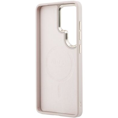 Защитный чехол Guess 4G Embossed Ring MagSafe для Samsung Galaxy S26 Ultra (S948) GUHMS26LP4MSEGCP - Pink