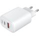Сетевое зарядное устройство ArmorStandart Poweraze (45W) GaN Type-C + USB - White. Фото 6 из 9