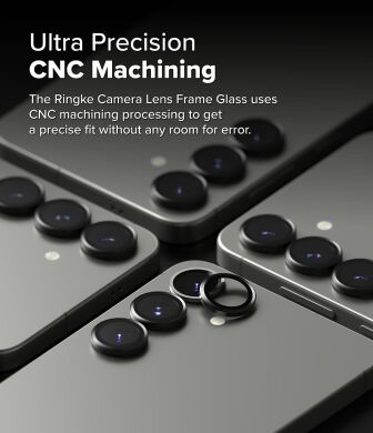 Комплект захисних стекол Ringke Camera Lens Frame Glass для Samsung Galaxy S25 (S931) 8800274968462