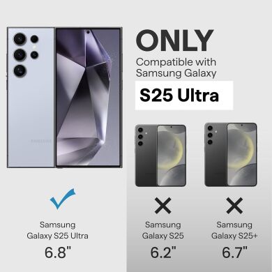 Защитный чехол Pitaka PinButton Case для Samsung Galaxy S25 Ultra (S938) PBS2502U - Black / Gold