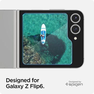 Комплект защитных стекол Spigen (SGP) GLAS.tR EZ Fit Sensor Protected для Samsung Galaxy Flip 6