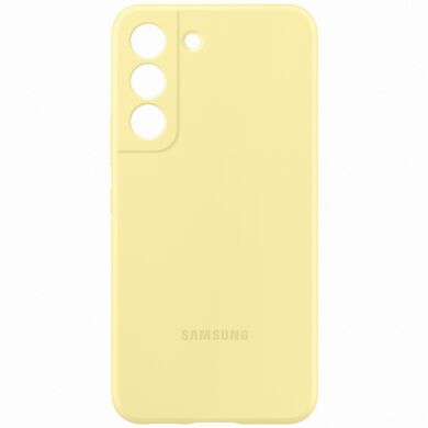 Чехол Silicone Cover для Samsung Galaxy S22 (S901) EF-PS901TYEGRU - Butter Yellow