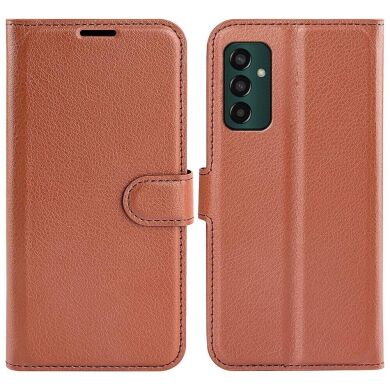 Чехол-книжка Deexe Book Type для Samsung Galaxy M13 (M135) - Brown