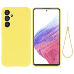 Захисний чохол Deexe Silicone Case для Samsung Galaxy A54 (A546) - Yellow