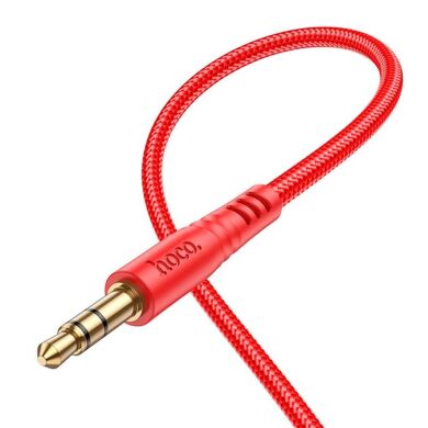 AUX-кабель Hoco UPA24 Smooth (1m) - Red