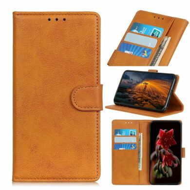 Чохол Deexe Classic Wallet для Samsung Galaxy A31 (A315) - Brown