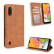 Чохол Deexe Retro Style для Samsung Galaxy A01 (A015) - Brown