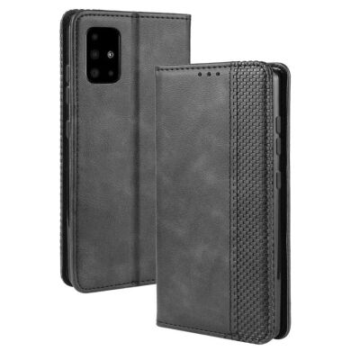 Чохол Deexe Retro Style для Samsung Galaxy M51 (M515) - Black