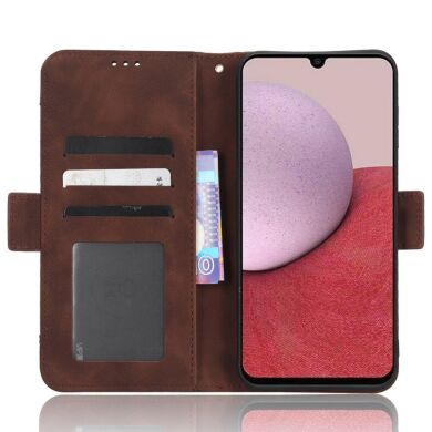 Чохол Deexe Wallet Stand для Samsung Galaxy A14 (А145) - Brown