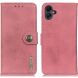 Чехол KHAZNEH Leather Wallet для Samsung Galaxy A06 (A065) - Pink. Фото 1 из 8