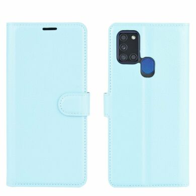 Чохол-книжка Deexe Book Type для Samsung Galaxy A21s (A217) - Blue