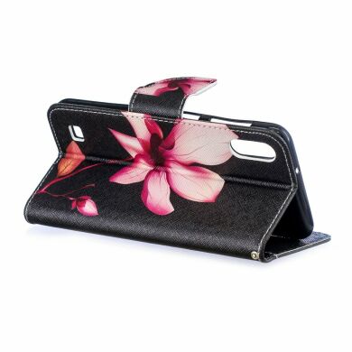 Чохол-книжка Deexe Color Wallet для Samsung Galaxy A10 (A105), Flower Pattern