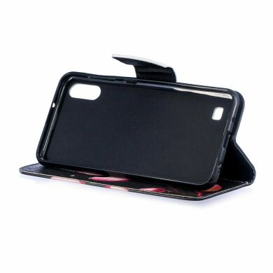 Чохол-книжка Deexe Color Wallet для Samsung Galaxy A10 (A105), Flower Pattern