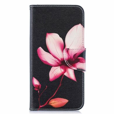 Чохол-книжка Deexe Color Wallet для Samsung Galaxy A10 (A105), Flower Pattern