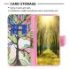 Чехол-книжка Deexe Color Wallet для Samsung Galaxy A16 (A165) - Plum Blossom. Фото 7 из 7