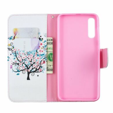 Чохол-книжка Deexe Color Wallet для Samsung Galaxy A50 (A505) / A30s (A307) / A50s (A507) - Flowered Tree