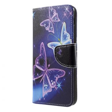Чохол-книжка Deexe Color Wallet для Samsung Galaxy A6+ 2018 (A605) - Butterfly Pattern