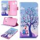 Чехол-книжка Deexe Color Wallet для Samsung Galaxy M20 (M205) - Tree and Owls