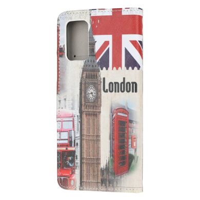 Чохол-книжка Deexe Color Wallet для Samsung Galaxy S20 FE (G780) - London Elements