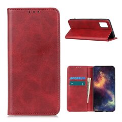 Чехол-книжка Deexe Wallet Case для Samsung Galaxy A02s (A025) - Red