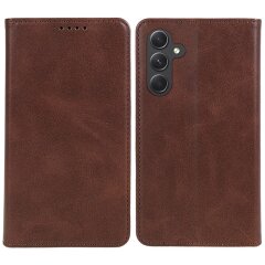 Чохол-книжка Deexe Wallet Case для Samsung Galaxy M35 (M356) - Brown