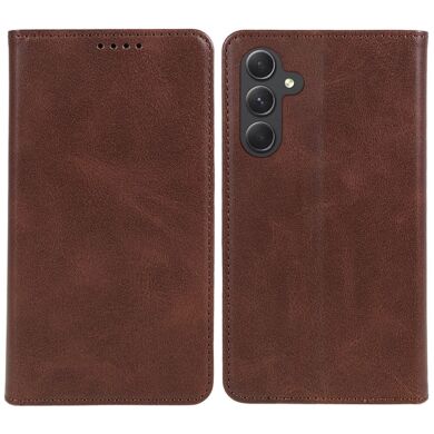 Чохол-книжка Deexe Wallet Case для Samsung Galaxy M35 (M356) - Brown