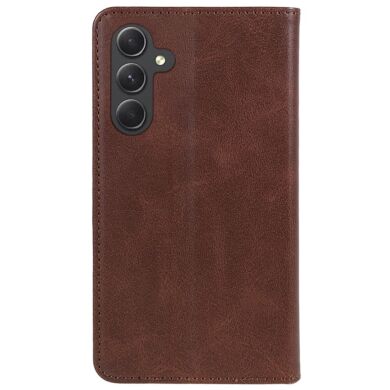 Чохол-книжка Deexe Wallet Case для Samsung Galaxy M35 (M356) - Brown