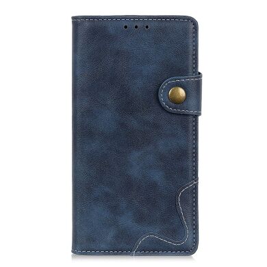 Чехол-книжка Deexe Wallet Shell для Samsung Galaxy M51 (M515) - Blue