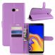 Чехол-книжка Deexe Wallet Style для Samsung Galaxy J4+ (J415) - Purple. Фото 1 из 6